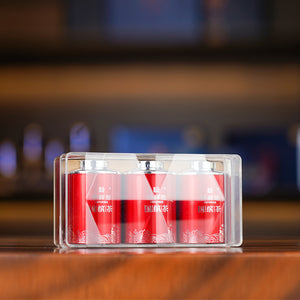 Huaxiangyuan- Guobin Tea Commemorative Edition Small Red Pot old peony white tea （3 Tins in Acrylic Box 25.2g *3）（version 2.5)