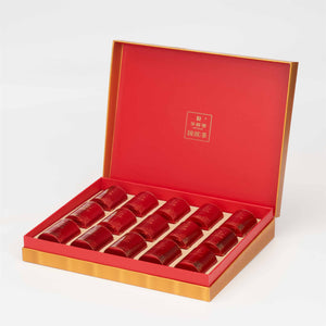 Huaxiangyuan- 126g Guobin Tea Commemorative Edition Small Red Pot Dahongpao 15 Tins（version 3.0)