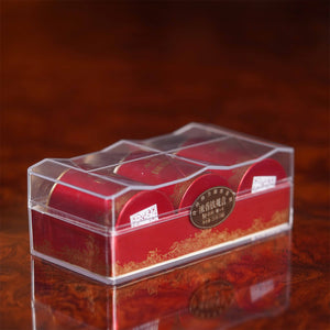 Huaxiangyuan- 126g Guobin Tea Commemorative Edition Small Red Pot  Strong-aroma Tieguanyin 15 Tins（version 3.0)